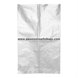 Porcellana Sacchetti industriali impermeabili del di alluminio/borse d'imballaggio del alluminio dell'argento con la chiusura lampo fornitore
