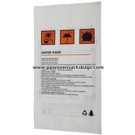 Porcellana L'imballaggio su ordinazione del polietilene insacca per il polimero composto sintetico 25kg ~ 50kg fornitore