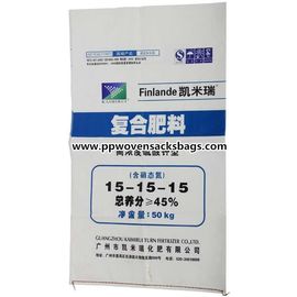 Porcellana Il polipropilene pp bianchi tessuto insacca per i prodotti chimici d'imballaggio, riso, lo zucchero, grano 25kg ~ 50kg fornitore