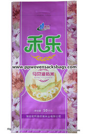 Porcellana 10kg ha laminato le borse tessute del polipropilene/borse d'imballaggio del riso con la maniglia fornitore