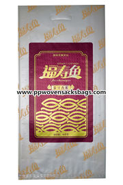 Porcellana Borse laminate BOPP tessute pp trasparenti con la maniglia per riso fornitore